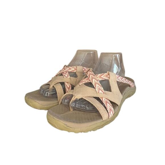 Skechers Womens Reggae Soundstage Sandals Natural Size 11 Used - Picture 2 of 7